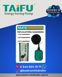 TAİFU ELEKTRİKLİ ŞAMANDIRA 3 MT