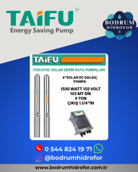 4 SOLAR DALGIÇ POMPA 1500 WATT