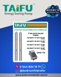 3''SOLAR DC DALGIÇ POMPA 370 WATT 4 TON
